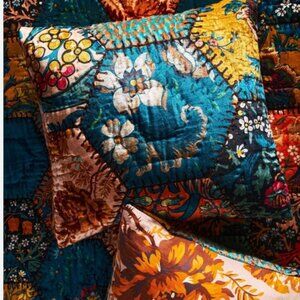 Anthropologie house of hackney Wilton euro sham x1 piece new out of package